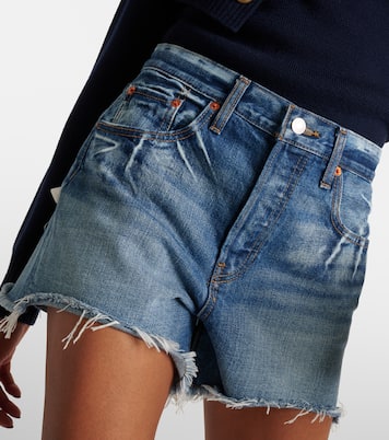 Shorts di jeans a vita alta | Re/Done