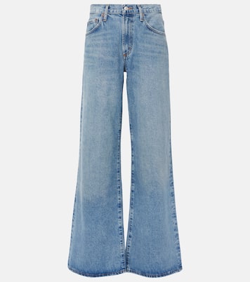 Jeans a gamba larga Clara e vita bassa | Agolde