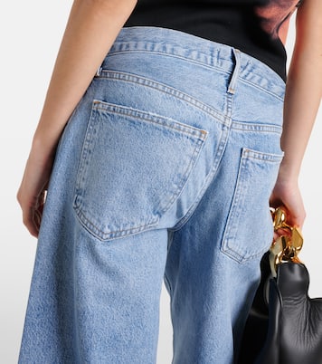 Jeans a gamba larga Clara e vita bassa | Agolde