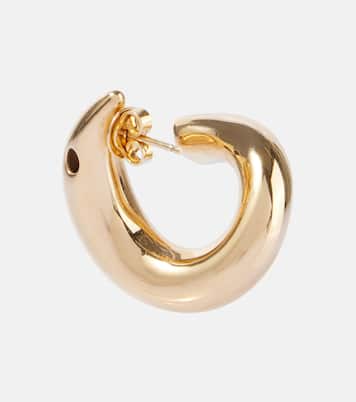 Orecchini in argento sterling bagnati in oro 18kt | Bottega Veneta