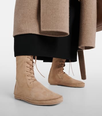 Botas con cordones Tyler de ante | The Row