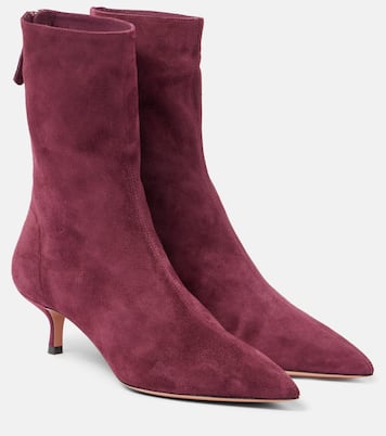 Bottines Montmartre en daim | Aquazzura