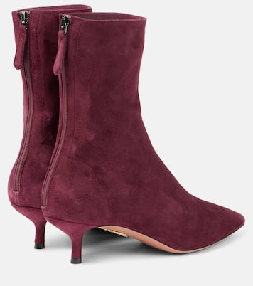 Bottines Montmartre en daim | Aquazzura