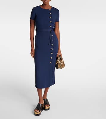 Vestido midi Rosa | Altuzarra