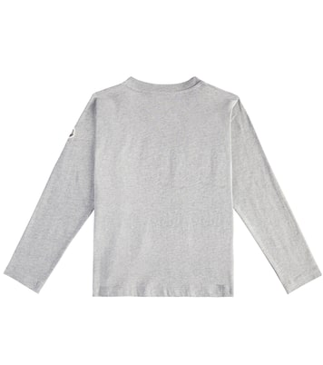 Top in jersey di cotone con logo | Moncler Enfant