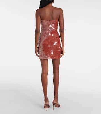 Sequined corset dress | Nensi Dojaka