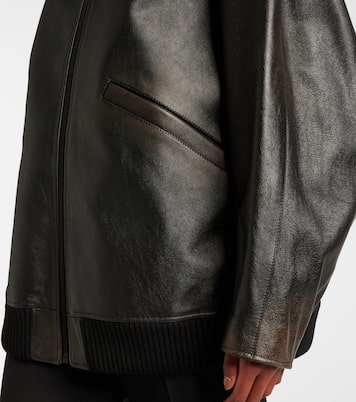 Bomberjacke Kengia aus Leder | The Row