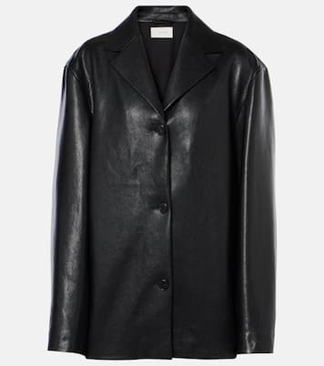 Fabian leather jacket | The Row