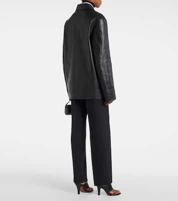 Fabian leather jacket | The Row