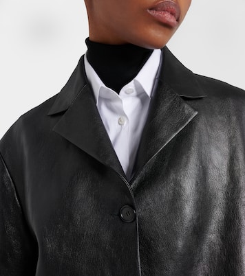 Fabian leather jacket | The Row