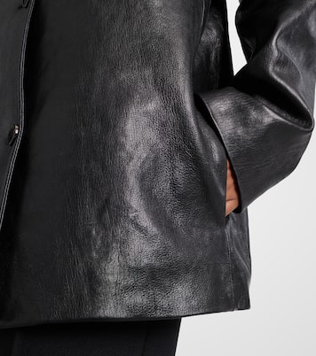 Fabian leather jacket | The Row