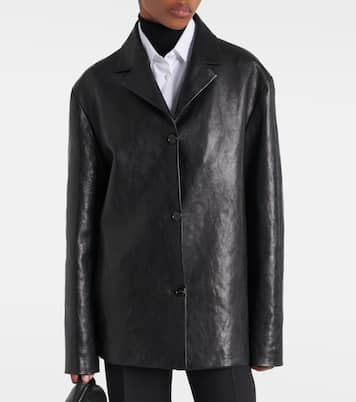 Fabian leather jacket | The Row