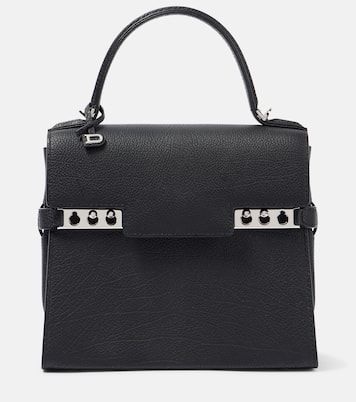 Tempête Small leather tote bag | Delvaux