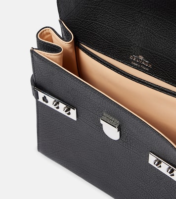 Tempête Small leather tote bag | Delvaux