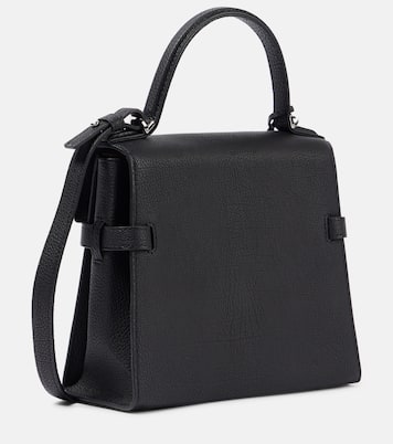 Tempête Small leather tote bag | Delvaux
