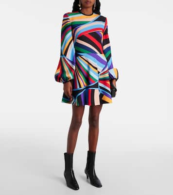 Abito corto Iride in cady | Pucci