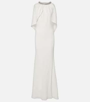Brida - Abito lungo con mantella | Roland Mouret
