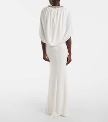 Brida - Abito lungo con mantella | Roland Mouret