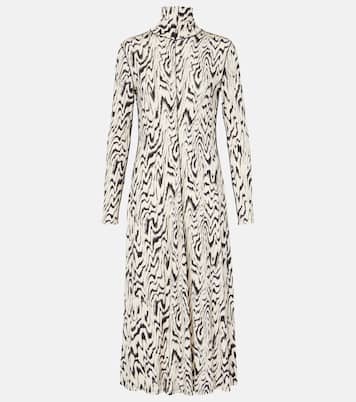 Robe midi White Label Marion imprimée | Proenza Schouler