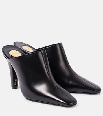 Mules Jill 95 en cuir | Saint Laurent
