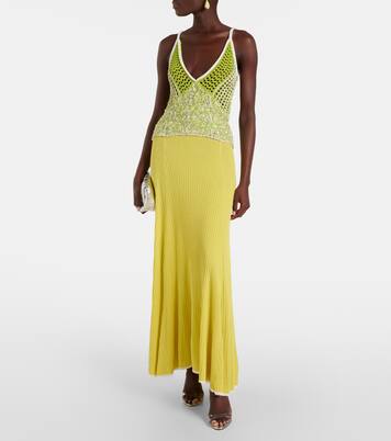 Abito sottoveste con pizzo | Christopher Esber
