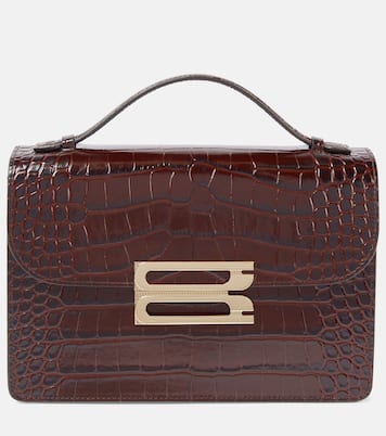Borsa a spalla Dorian Small in pelle stampata | Victoria Beckham