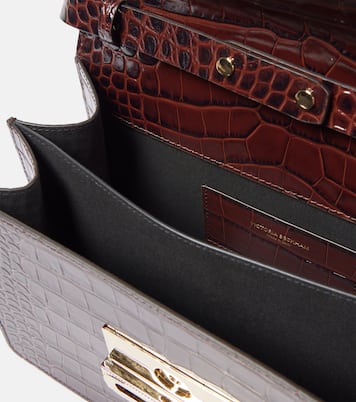 Borsa a spalla Dorian Small in pelle stampata | Victoria Beckham