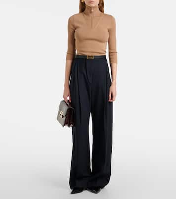Borsa a spalla Dorian Small in pelle stampata | Victoria Beckham