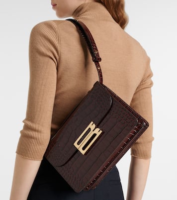 Borsa a spalla Dorian Small in pelle stampata | Victoria Beckham
