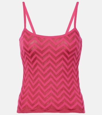 Tank top de mezcla de algodón en zigzag | Missoni