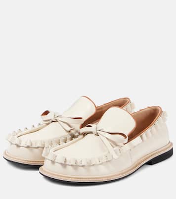 Mocassini in pelle con balze | JW Anderson