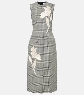 Abito midi in lana vergine | Erdem