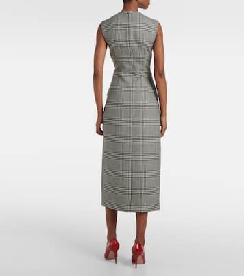 Abito midi in lana vergine | Erdem