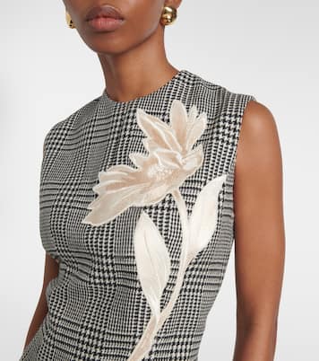 Abito midi in lana vergine | Erdem