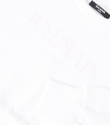 Sweatshirt aus Baumwolle | Balmain Kids
