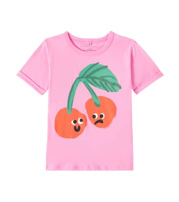 Camiseta en jersey de algodón estampada | Stella McCartney Kids