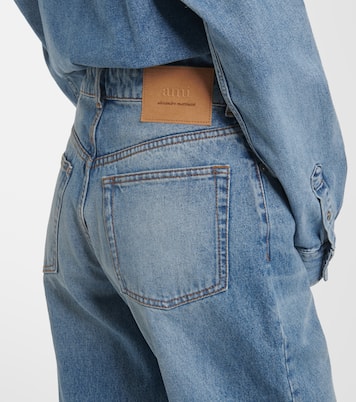 Jeans anchos de tiro alto | Ami Paris