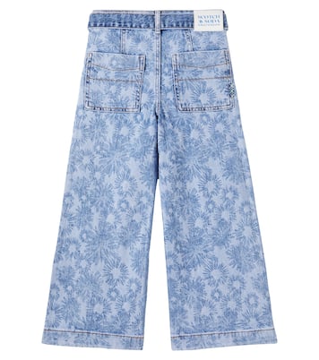 The Wave floral belted jeans | Scotch & Soda Kids