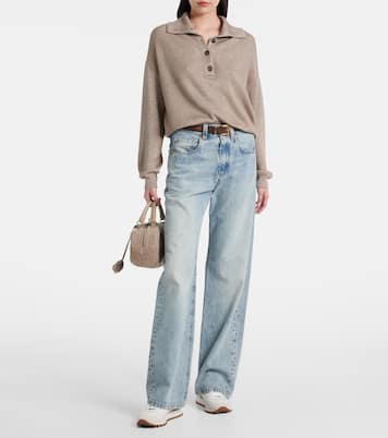 Sneakers in pelle | Brunello Cucinelli