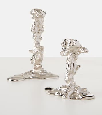 Drip Small aluminium candle holder by Pascal Smelik | Polspotten