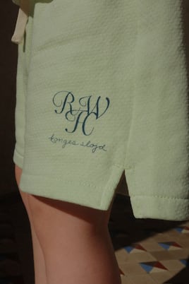 X RHW Shorts aus Baumwoll-Jersey  | Konges Sløjd