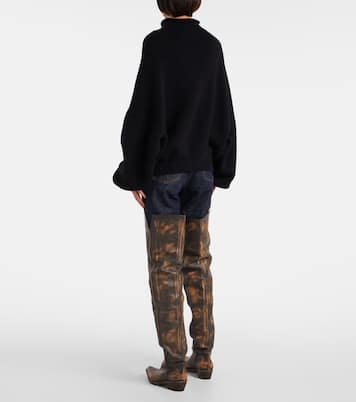Juniper cashmere turtleneck sweater | Khaite