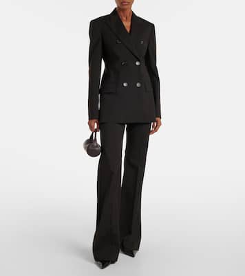 Pantalon flare Hangar en laine vierge | Sportmax