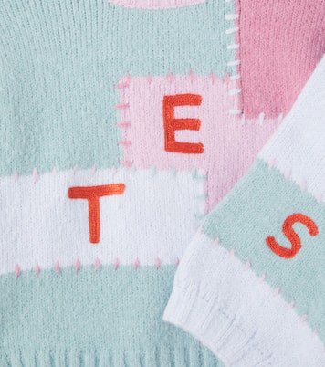 Logo patchwork sweater | Stella McCartney Kids