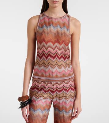 Top aus Häkelstrick | Missoni