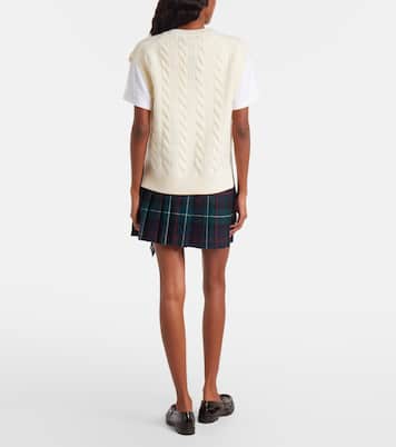 Gilet in lana e cashmere a trecce | Polo Ralph Lauren