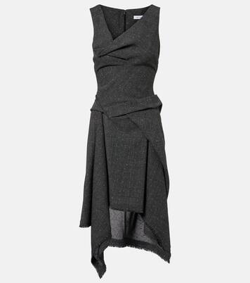 Wool midi dress | McQueen