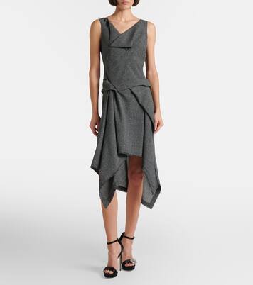 Wool midi dress | McQueen