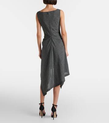 Wool midi dress | McQueen