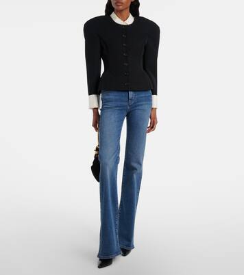 The Icon Long mid-rise flared jeans | Frame